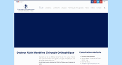 Desktop Screenshot of chirurgie-orthopedique.info